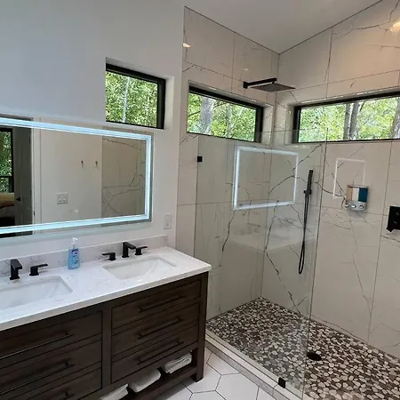 Villa Modern Mountain Getaway With Hot Tub, Fire Pit Sautee Nacoochee Exterior foto