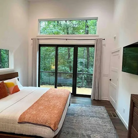 Villa Modern Mountain Getaway With Hot Tub, Fire Pit Sautee Nacoochee Exterior foto
